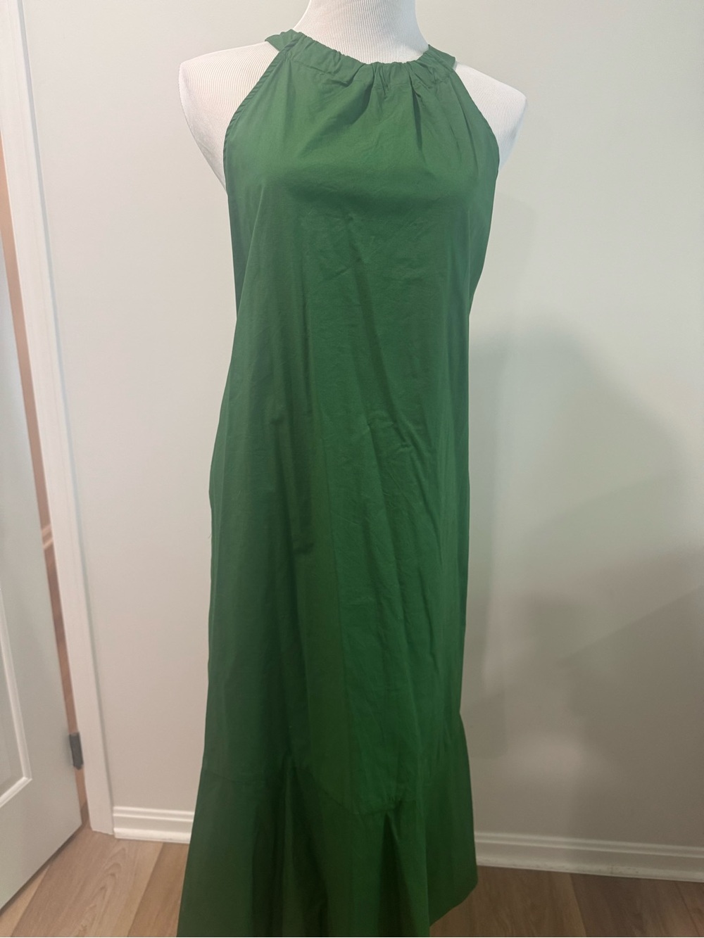 Windsor Emerald Green Halter Maxi Dress